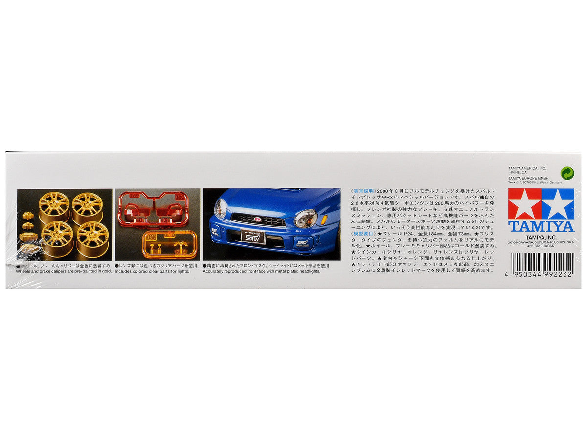 Model Kit Subaru Impreza WRX STi 1/24 Scale Model by Tamiya LuxuryLifeWay Online Store