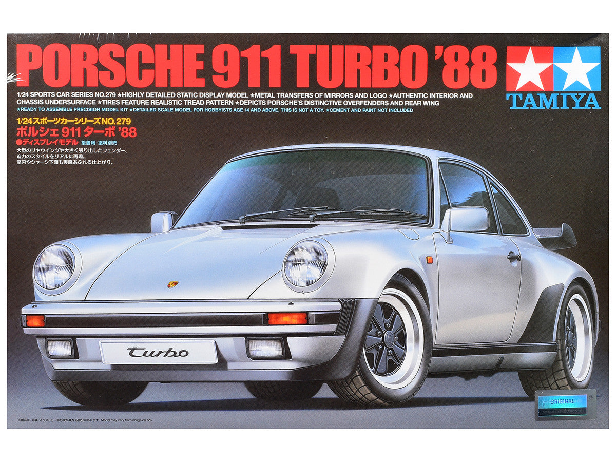 Model Kit 1988 Porsche 911 Turbo 1/24 Scale Model by Tamiya LuxuryLifeWay Online Store