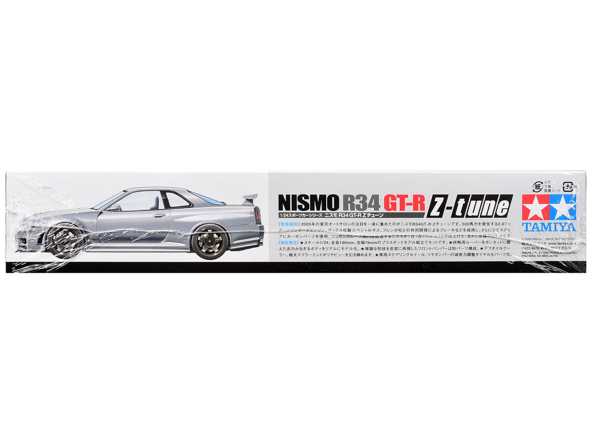 Model Kit Nissan Skyline GT-R (R34) Nismo Z-Tune 1/24 Scale Model by Tamiya LuxuryLifeWay Online Store