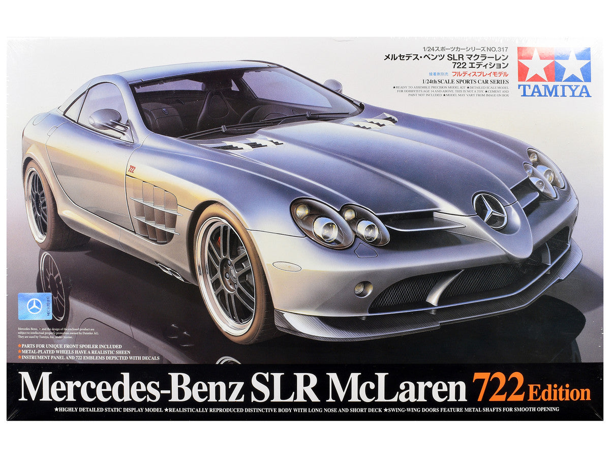 Model Kit Mercedes-Benz SLR McLaren 722 Edition 1/24 Scale Model by Tamiya LuxuryLifeWay Online Store
