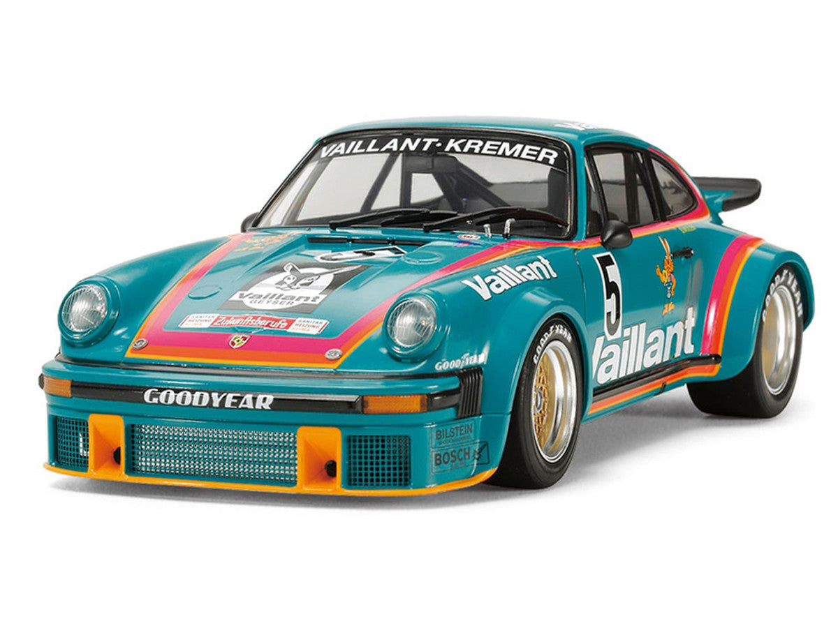 Model Kit Porsche 934 Turbo RSR "Vaillant-Kremer" 1/24 Scale Model by Tamiya LuxuryLifeWay Online Store