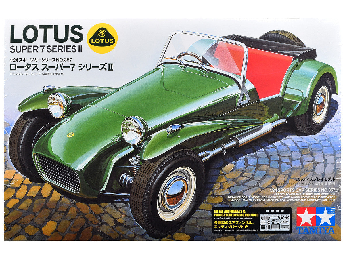 Model Kit Lotus Super 7 Series II 1/24 Scale Model by Tamiya LuxuryLifeWay Online Store