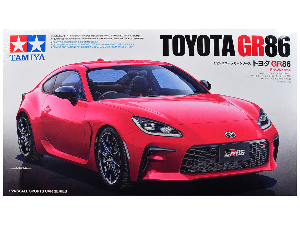 Model Kit Toyota GR86 1/24 Scale Model by Tamiya LuxuryLifeWay Online Store
