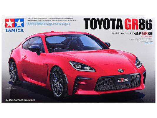 Model Kit Toyota GR86 1/24 Scale Model by Tamiya LuxuryLifeWay Online Store