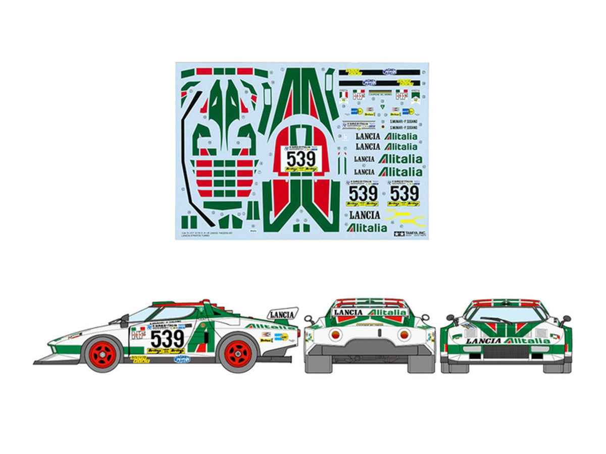 Model Kit Lancia Stratos Turbo 1/24 Scale Model by Tamiya LuxuryLifeWay Online Store