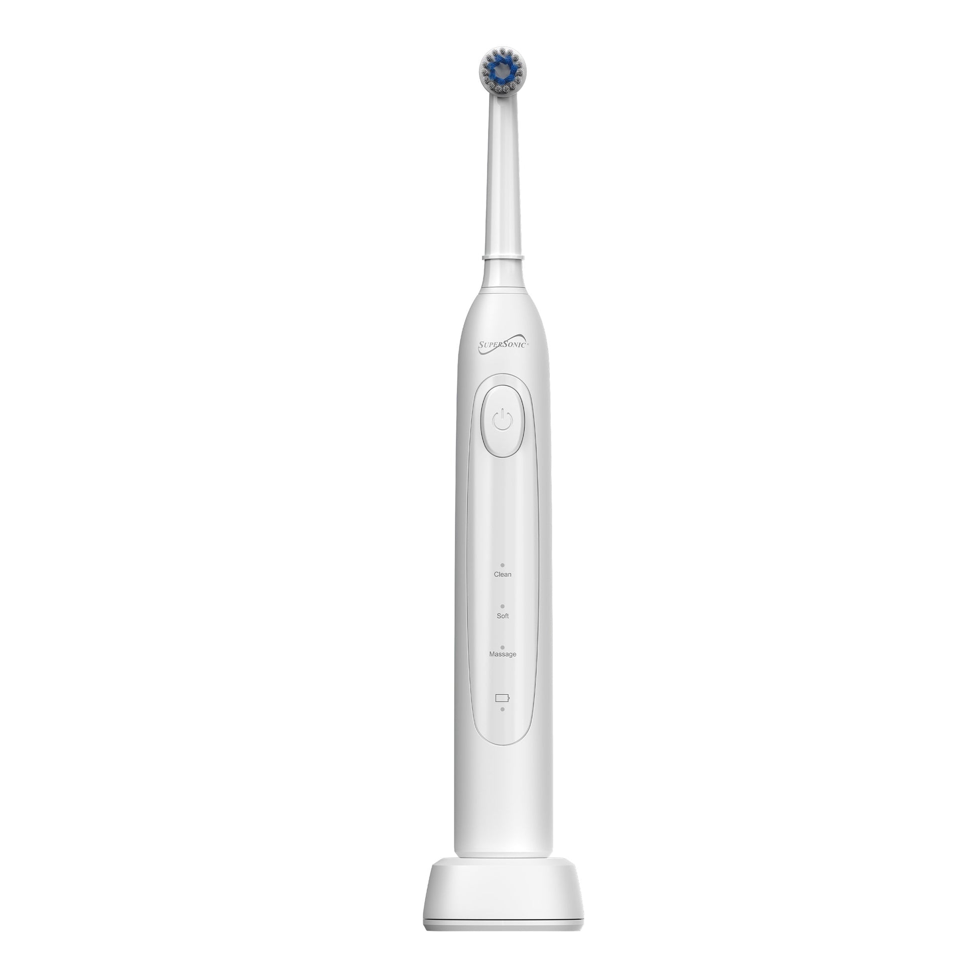 SuperSonic Sonic Zoom+ Wireless Rechargeable Toothbrush in White LuxuryLifeWay Online Store