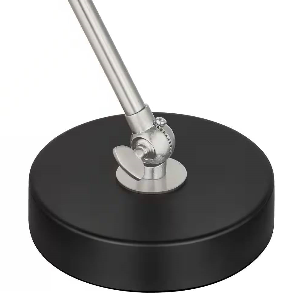 Simple Modern Metal Desk Light Table Lamp with Black Shade and Adjustable Tilt LuxuryLifeWay Online Store