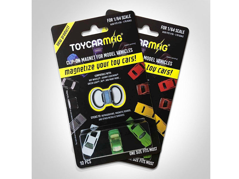 10 piece Clip-On Magnets Clip and Display for 1/64-1/55-1/76 Scale Model Cars by Toyscarmag LuxuryLifeWay Online Store