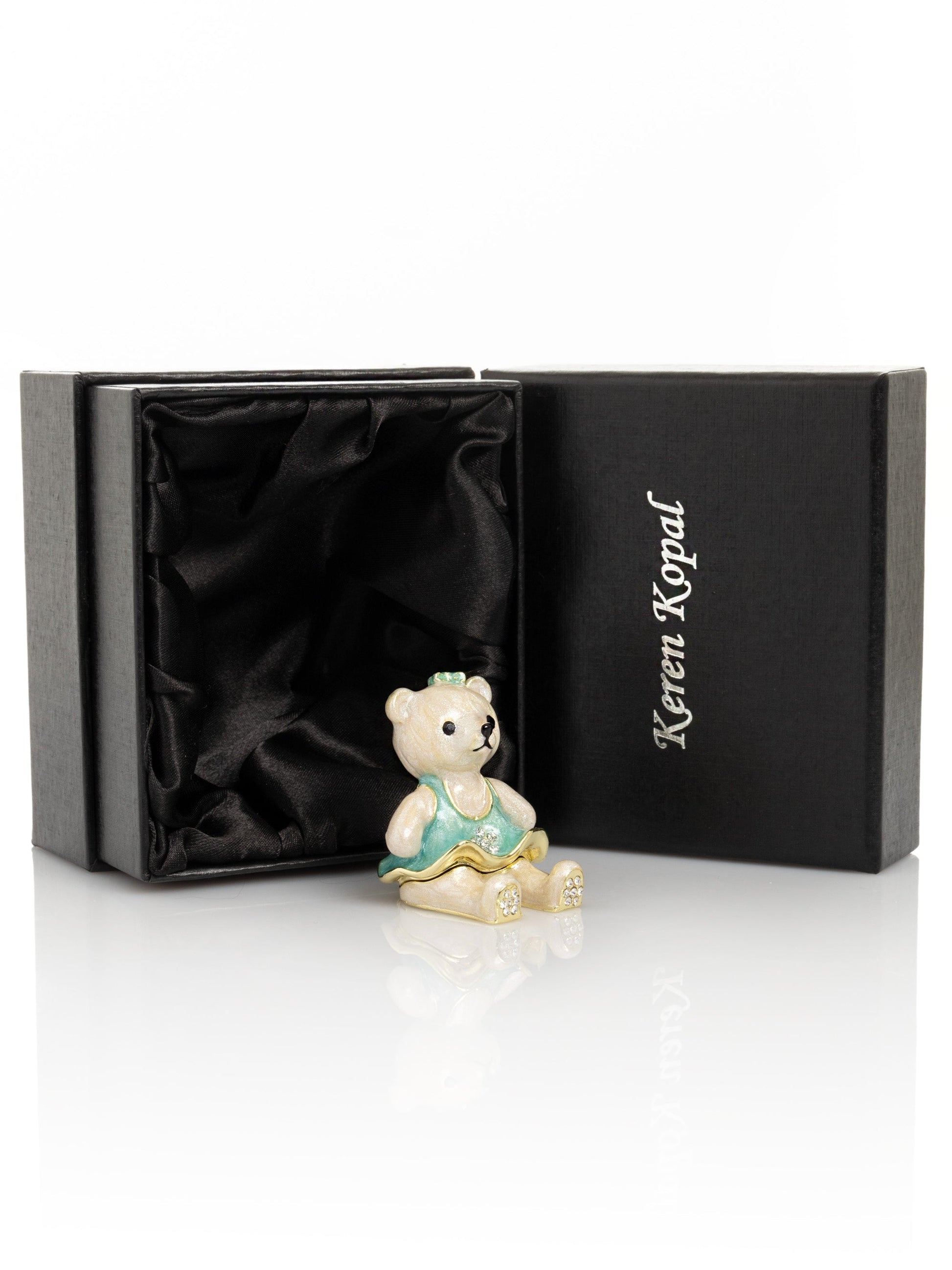 Teddy Bear with Turquoise Dress LuxuryLifeWay Online Store