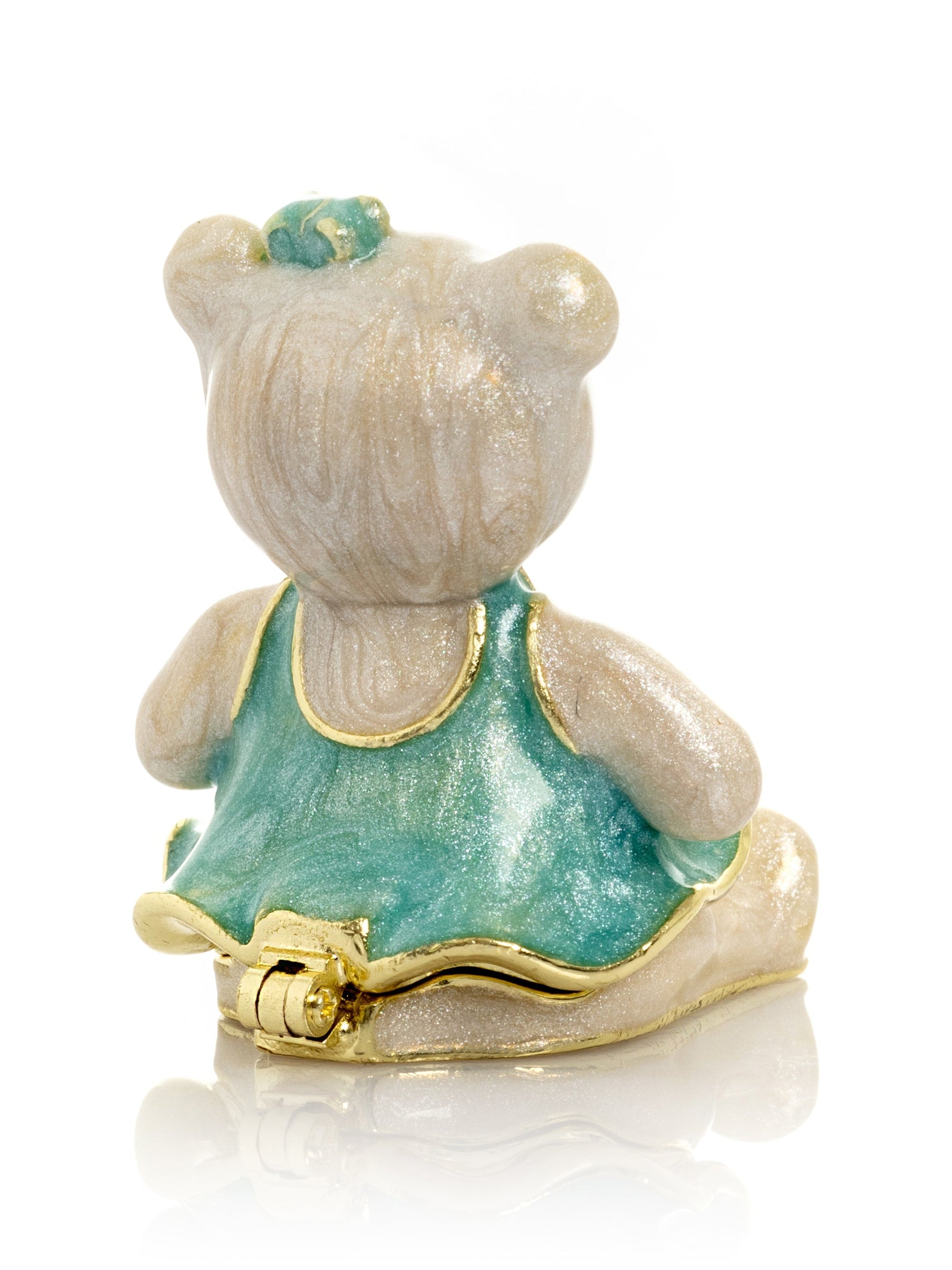 Teddy Bear with Turquoise Dress LuxuryLifeWay Online Store