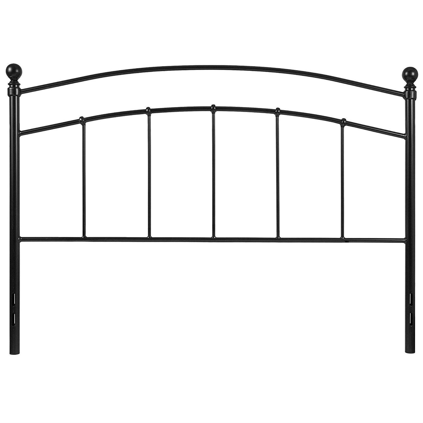 Twin size Contemporary Classic Black Metal Headboard LuxuryLifeWay Online Store