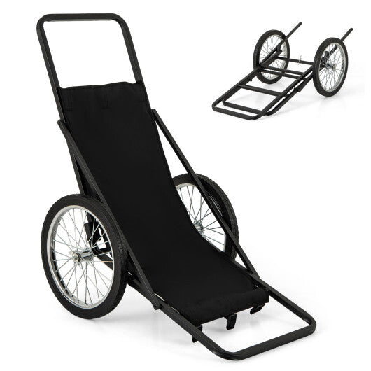 550 LBS Folding Deer Game Cart with Polyester Liner for Hunting LuxuryLifeWay Online Store