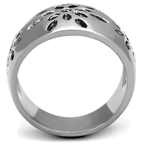 TK1684 - High polished (no plating) Stainless Steel Ring with No Stone LuxuryLifeWay Online Store