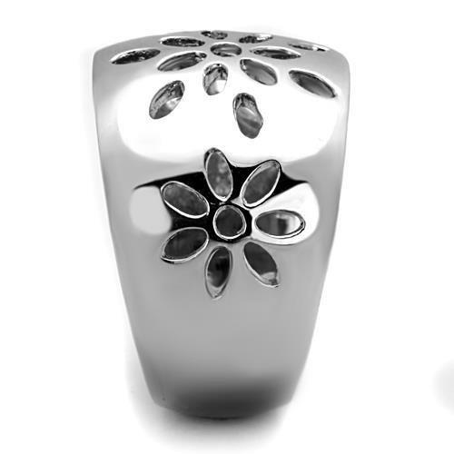 TK1684 - High polished (no plating) Stainless Steel Ring with No Stone LuxuryLifeWay Online Store