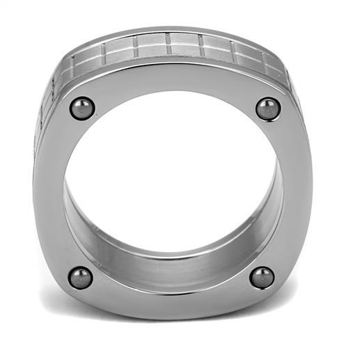 TK2405 - High polished (no plating) Stainless Steel Ring with No Stone LuxuryLifeWay Online Store