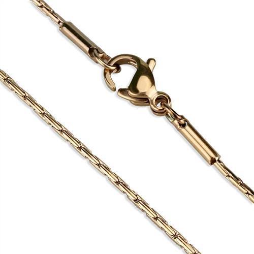 TK2437R - IP Rose Gold(Ion Plating) Stainless Steel Chain with No Stone LuxuryLifeWay Online Store