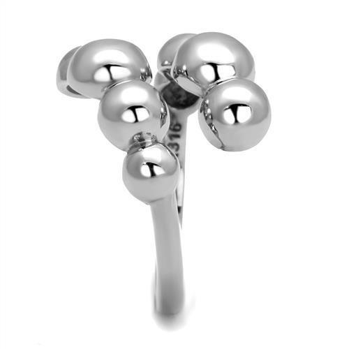TK3089 - High polished (no plating) Stainless Steel Ring with No Stone LuxuryLifeWay Online Store