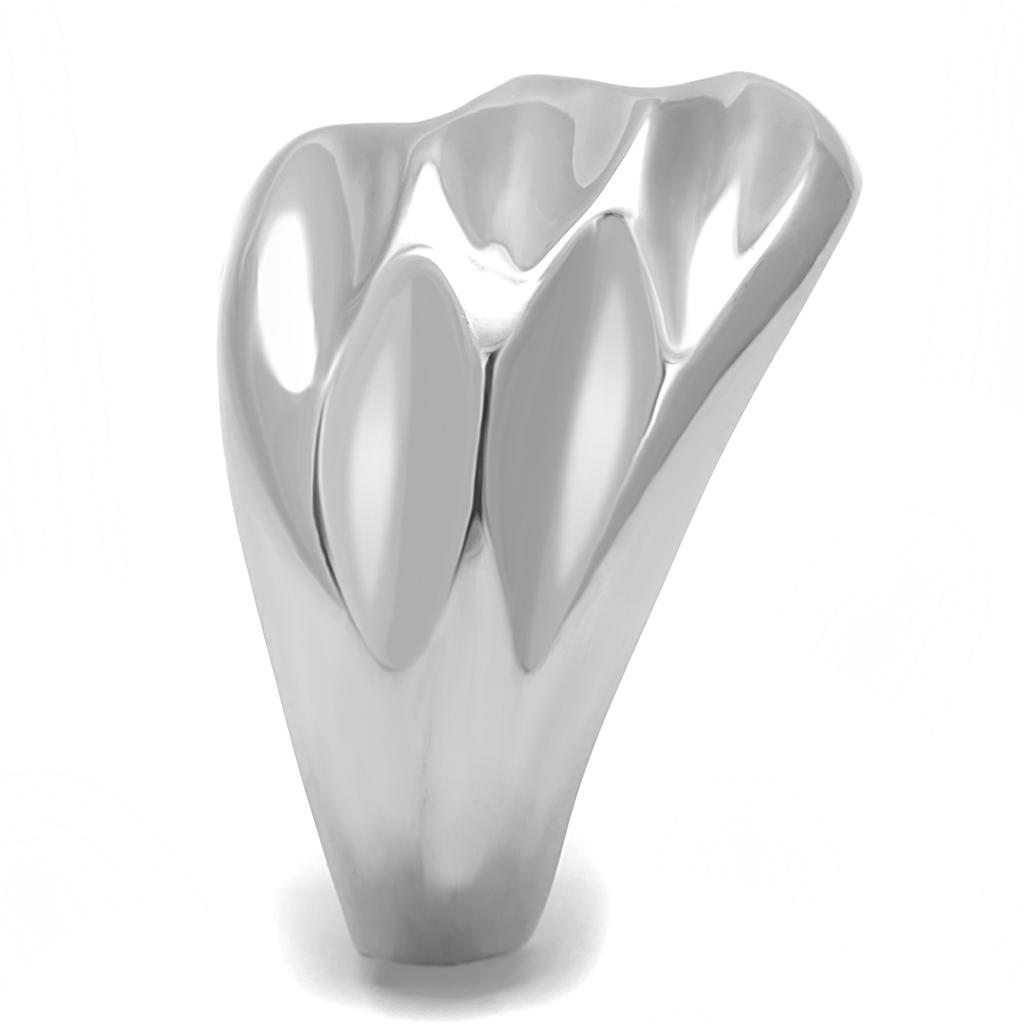 TK3262 - High polished (no plating) Stainless Steel Ring with No Stone LuxuryLifeWay Online Store