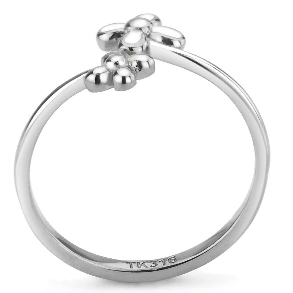 TK3631N -  Stainless Steel Ring with No Stone  No Plated (High Polished) LuxuryLifeWay Online Store