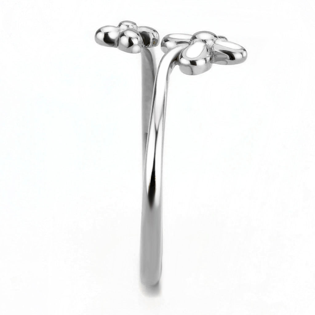 TK3631N -  Stainless Steel Ring with No Stone  No Plated (High Polished) LuxuryLifeWay Online Store