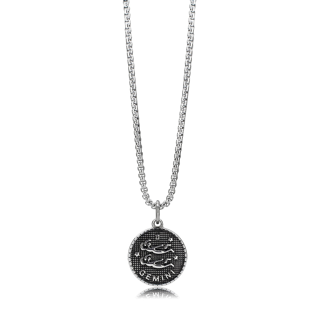 TK3924 - High polished (no plating) Stainless Steel Chain Pendant with NoStone in No Stone LuxuryLifeWay Online Store