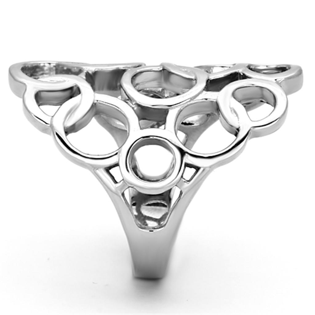 TK939 - High polished (no plating) Stainless Steel Ring with No Stone LuxuryLifeWay Online Store