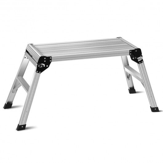 Heavy Duty Portable Bench Aluminum Folding Step Ladder LuxuryLifeWay Online Store