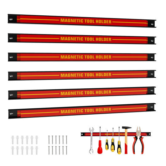 18 Inch Magnetic Tool Holder Strip with Mounting Screws-Black LuxuryLifeWay Online Store