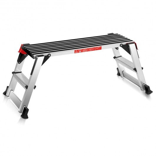 330 lbs Aluminum Folding Non-slip Drywall Step Stool Ladder LuxuryLifeWay Online Store