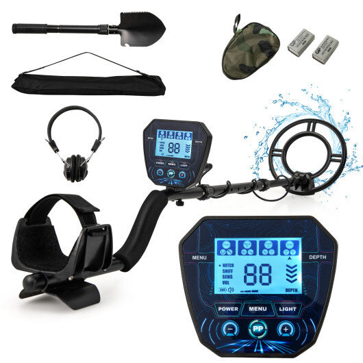 Metal Detector with Backlit LCD Display and Advanced DSP Chip LuxuryLifeWay Online Store