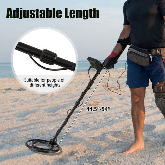 Metal Detector with Backlit LCD Display and Advanced DSP Chip LuxuryLifeWay Online Store