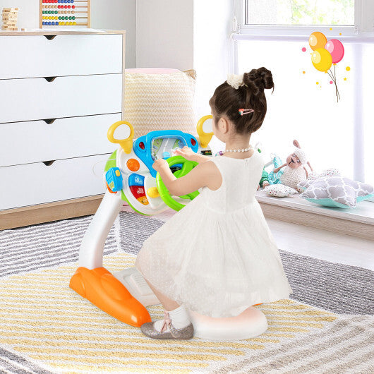 Kids Steering Wheel Pretend Play Toy Set with Lights and Sounds - Color: Multicolor LuxuryLifeWay Online Store