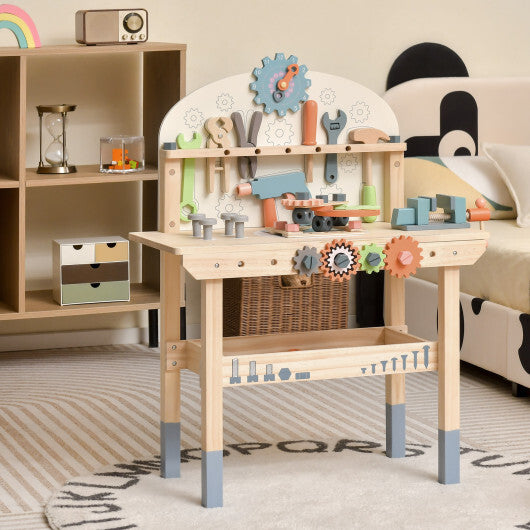 Kids Play Tool Workbench with Realistic Accessories LuxuryLifeWay Online Store