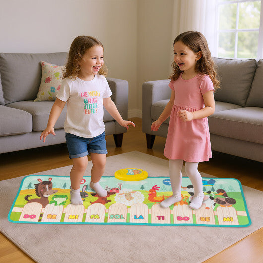 Kids Musical Mat Indoor Outdoor Animal Farm Piano LuxuryLifeWay Online Store