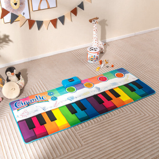 Floor Piano Dance Mat for Kids Musical Playmat with 8 Instrument Sounds LuxuryLifeWay Online Store
