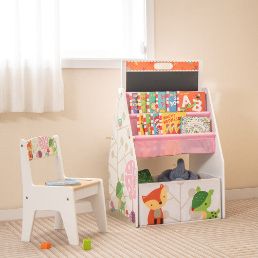 3 in 1 Kids Easel and Play Station Convertible with Chair and Storage Bins-Gray LuxuryLifeWay Online Store