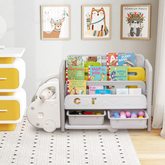 Car Themed Kids Toy Storage and Bookshelf LuxuryLifeWay Online Store
