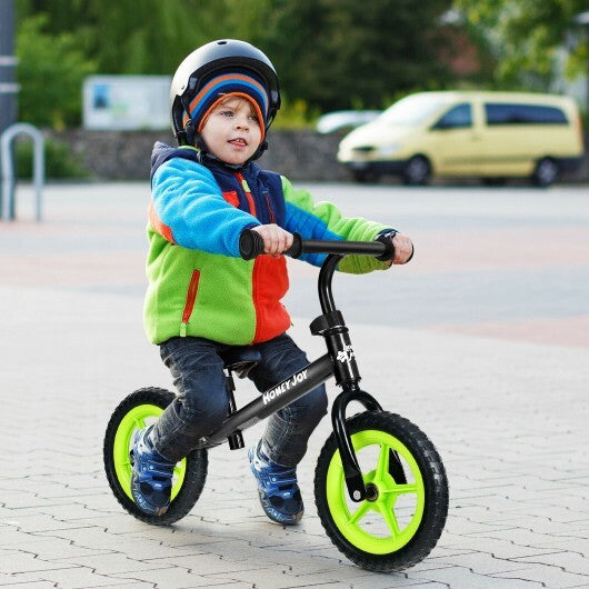 Kids No Pedal Balance Bike with Adjustable Handlebar and Seat-Red LuxuryLifeWay Online Store