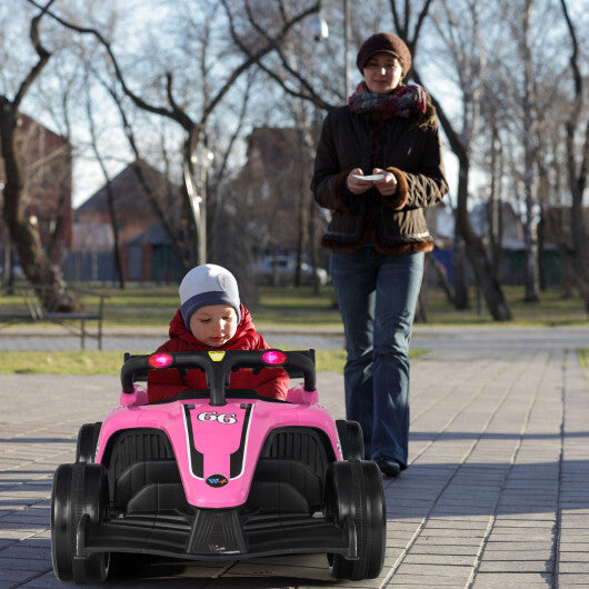 12V Kids Ride on Electric Formula Racing Car with Remote Control-Pink LuxuryLifeWay Online Store