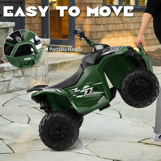 12V Kids Ride On ATV with High/Low Speed and Comfortable Seat-Pink LuxuryLifeWay Online Store