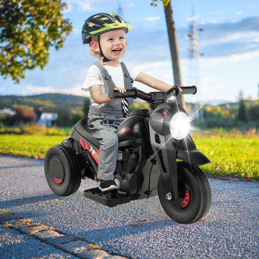 6V Kids Electric Ride on Motorcycle with Bubble Maker and Music-Beige LuxuryLifeWay Online Store