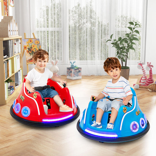 12V Electric Ride On Car with Remote Control and Flashing LED Lights-Purple LuxuryLifeWay Online Store