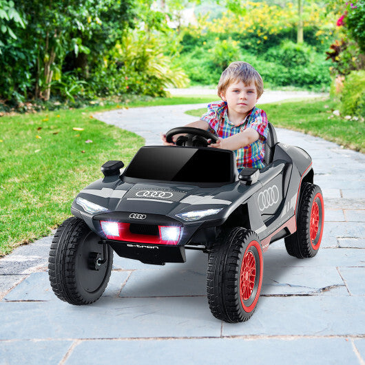 Licensed Audi Kids Ride On E-tron Racing Car-Gray LuxuryLifeWay Online Store