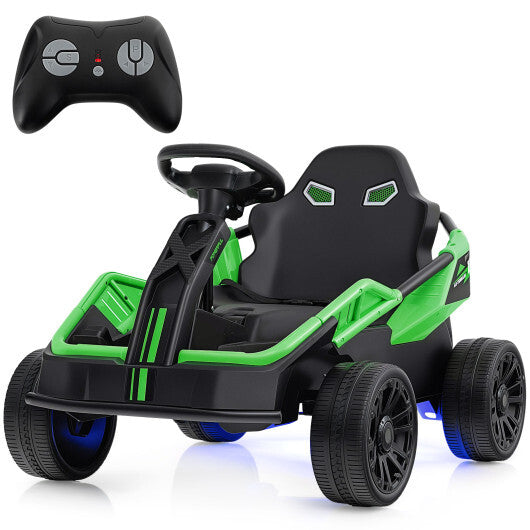 12V Ride on Car Electric UTV with Remote and Music for Big Kids-Green - Color: Green LuxuryLifeWay Online Store