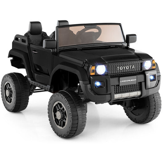24V 2 Seater Ride on Car 4WD/2WD Switchable for Kids with Remote for Ages 3+-Black LuxuryLifeWay Online Store