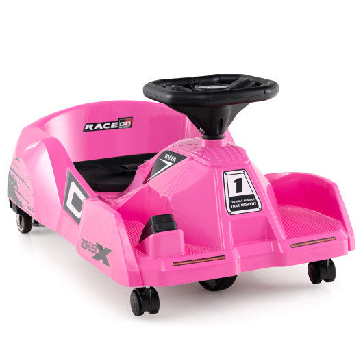 12V Electric Cleaning Go Kart with Detachable Mop and Remote Control-Blue LuxuryLifeWay Online Store