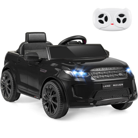 Licensed Land Rover Kids Ride on Car 12V Battery Powered Kids Electric Car-Black - Color: Black LuxuryLifeWay Online Store