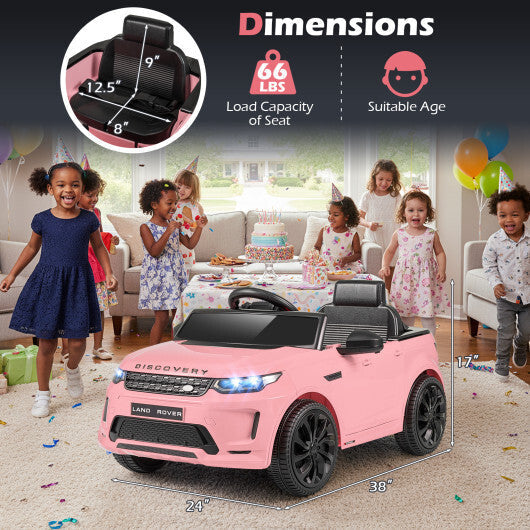 Licensed Land Rover Kids Ride on Car 12V Battery Powered Kids Electric Car-Black LuxuryLifeWay Online Store