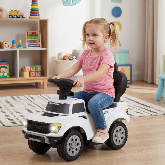 3-In-1 Licensed Ford Push Car for Toddlers-White - Color: White LuxuryLifeWay Online Store