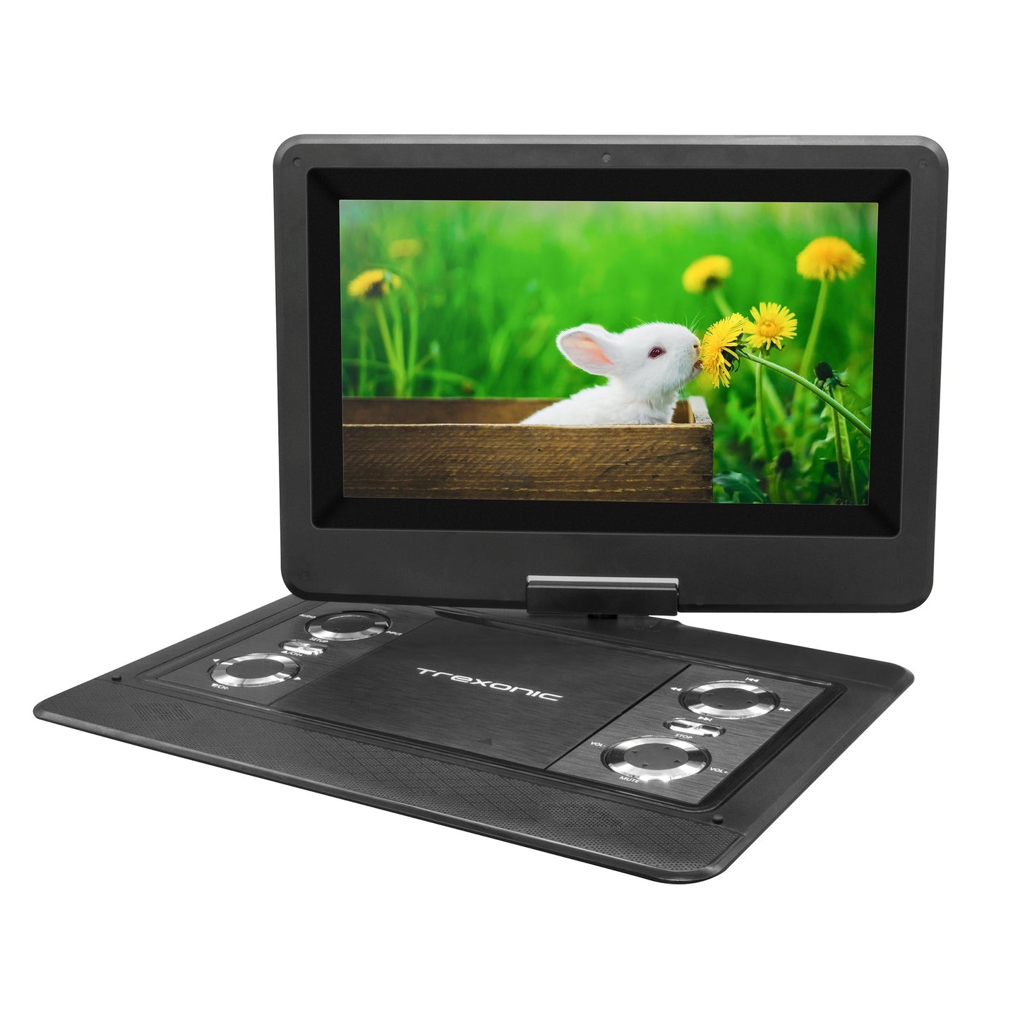 Trexonic Portable TV+DVD Player with Color TFT LED Screen and USB/HD/AV Inputs LuxuryLifeWay Online Store